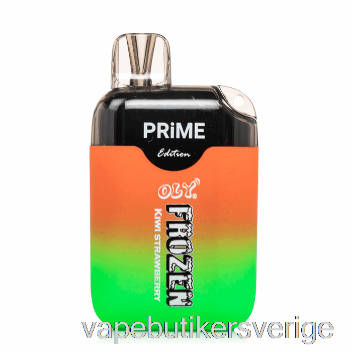 Vape Sverige Oly Frozen Prime 6500 Engångs Kiwi Jordgubbe